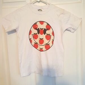 Girls strawberry shirt